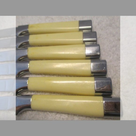 Vintage Carvel Hall by Briddell Steak Knives - Set of 6 - Picture 3 of 9